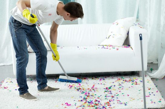 Limpeza Pré e Pós-Eventos